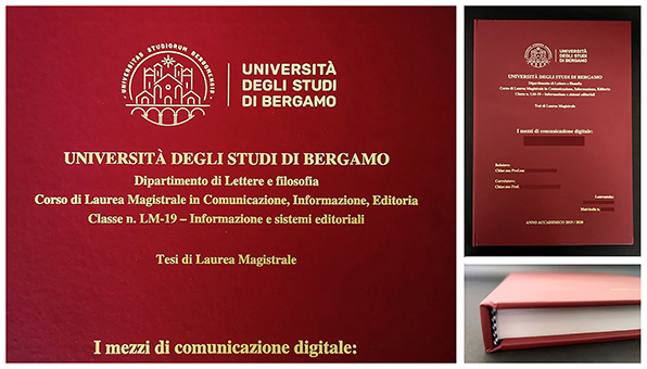 Rilegatura con stampa termica