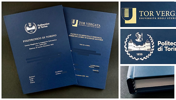 Rilegatura con stampa termica